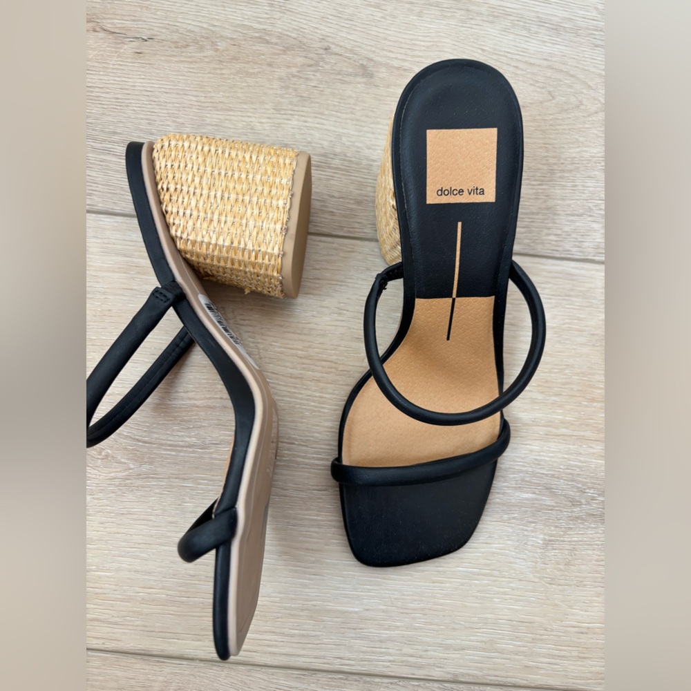 Dolce Vita Black Women's Sandals